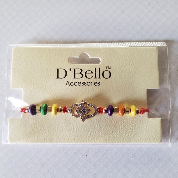 Just In: Brand New Multi-colored Beaded String Hamsa Evil Eye Protection Bracel… - Picture 2 of 6